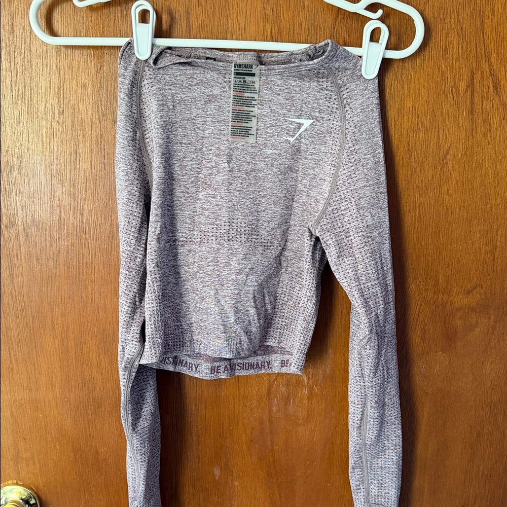 Gymshark Gray Long Sleeve Top